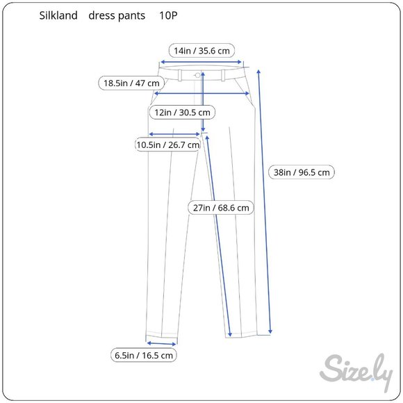 Silkland Red Silk/Cotton Lined Pants Embroidered Tropical Print Boho sz 10Petite - Picture 9 of 9